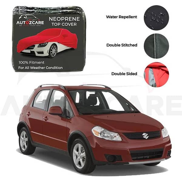 Suzuki SX4 Neoprene Car Cover for 2007-2014 Models - Waterproof and Weatherproof