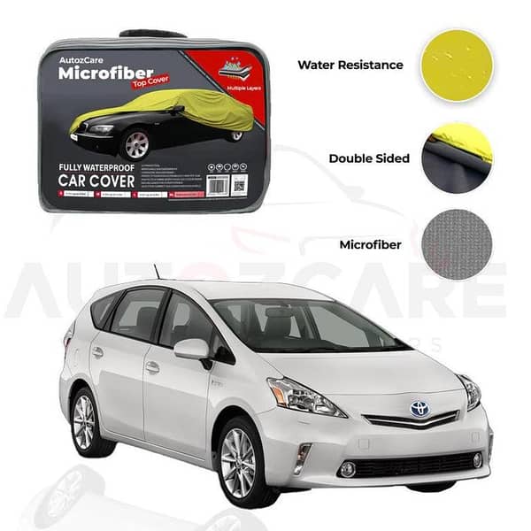 Toyota Prius Microfiber Car Cover (2009-2015) - Waterproof and Weather-Resistant Protection