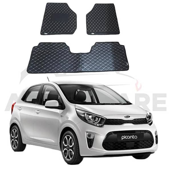 Kia Picanto 2019-2025 Flat Style Floor Mats