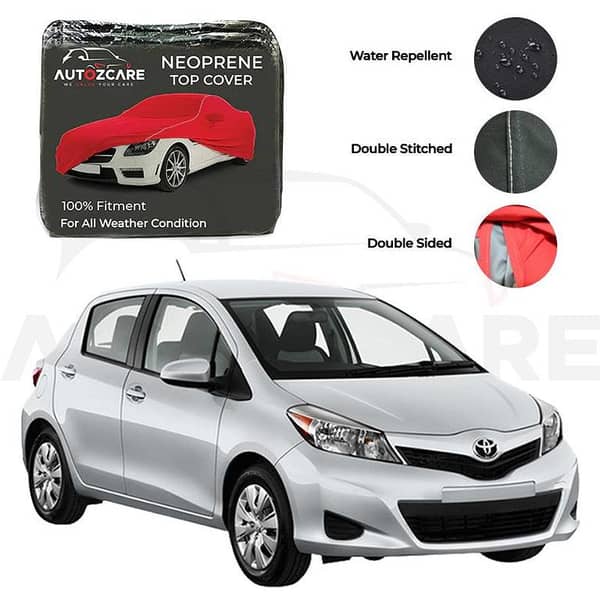Toyota Vitz Neoprene Car Cover - Compatible with Models 2021 to 2025