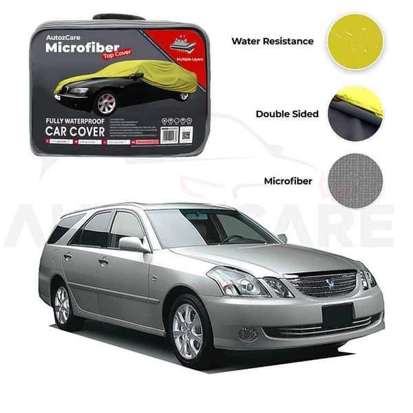 Toyota Mark11 Microfiber Car Cover for Models 2000-2004 - Waterproof and Weather-Resistant