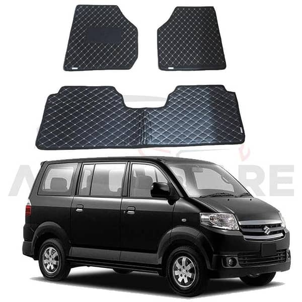 Suzuki Cultus 7D Floor Mat ( Flat Style ) - Model 2007-2017
