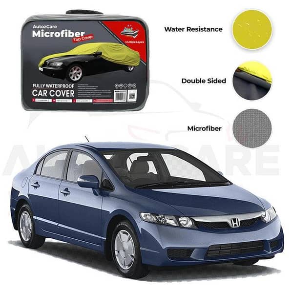 Honda Civic Hybrid Microfiber Car Cover for 2005-2010 Models