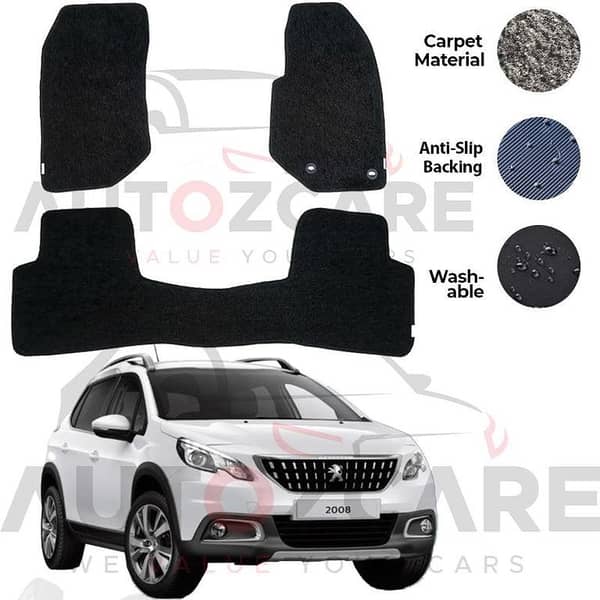 Peugeot 2008 7D Custom Car Trunk Mat - Model 2022-2025