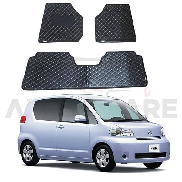 Toyota Porte 7D Floor Mat ( Flat Style ) - Model 2004-2010
