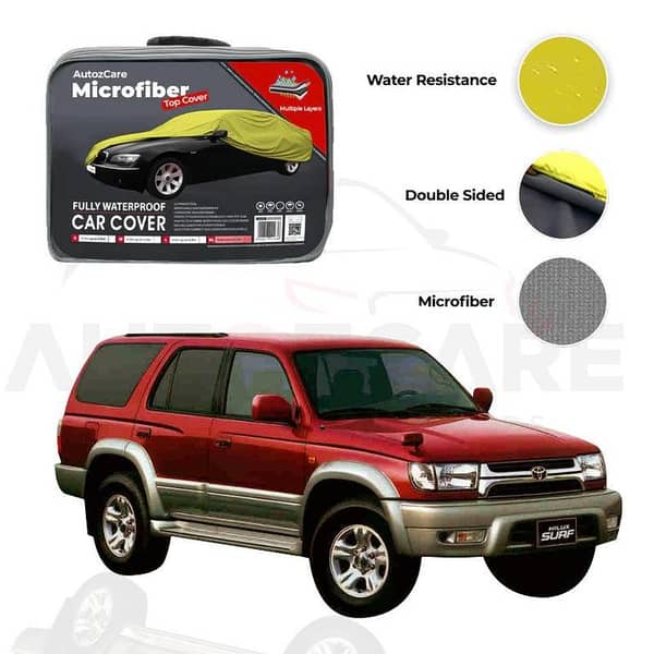 Toyota Hilux Surf Microfiber Car Cover for Models 1990-2002