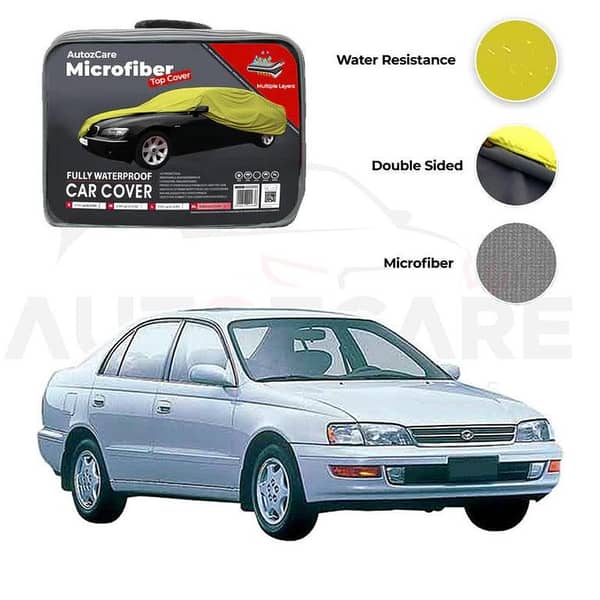 Toyota Corona Microfiber Car Cover (1992-1998) - Waterproof and Custom Fit