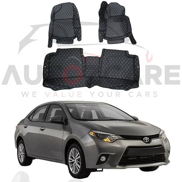 Toyota Corolla 7D Floor Mats for 2014-2025 Models