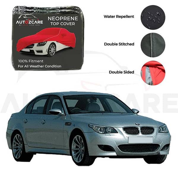 BMW 5 Series Neoprene Car Cover for Model Years 2003-2010