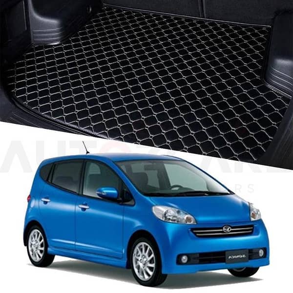Daihatsu Sonica 7D Custom Fit Trunk Mat for 2006-2009 Models