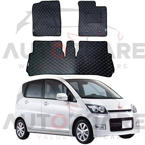 Daihatsu Move 7D Floor Mat ( Flat Style ) - Model 2006- 2010
