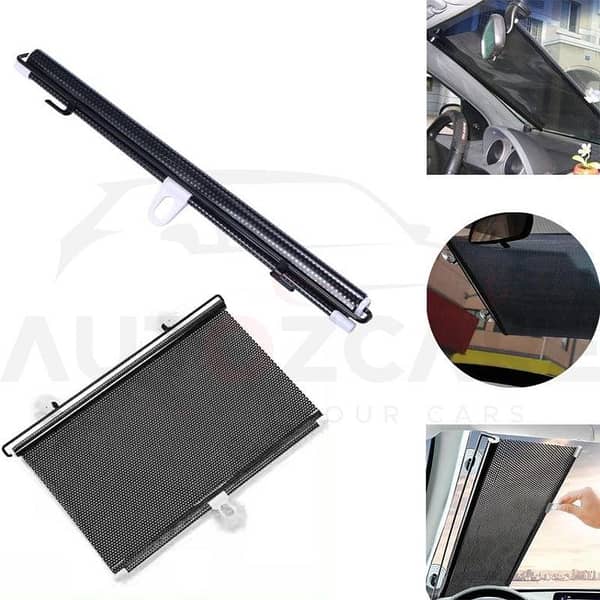 Auto Foldable Sunshade for Front and Rear Windows - Protects from Sunlight