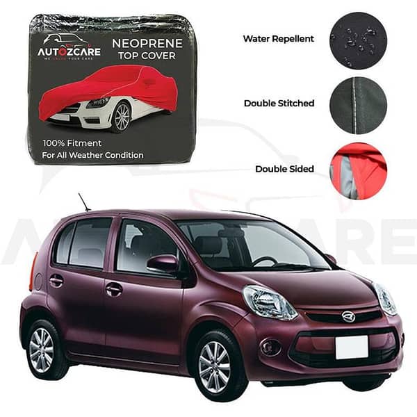 Daihatsu Boon Neoprene Car Cover - Fits Models from 2010 to 2018