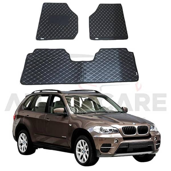BMW X5 Series 7D Floor Mats ( Flat Style ) - Model 2006-2013