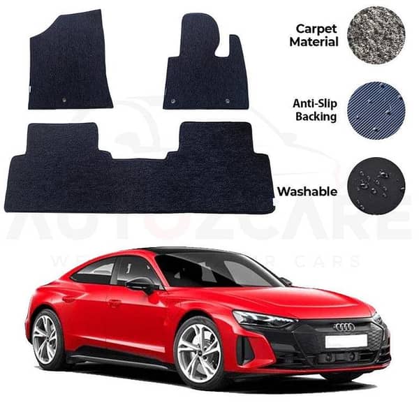 Audi E-Tron GT Genuine Fitting Carpet Floor Mat 4PCS - Model 2021-2025
