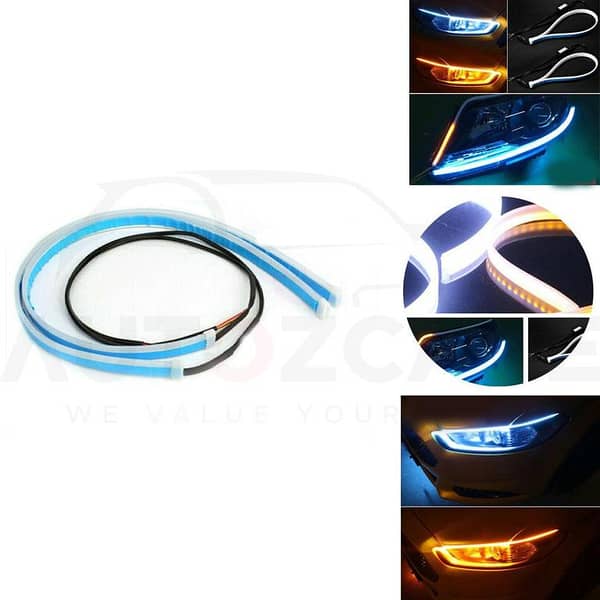 LED Flexible Strip Light Small For Bikes | Brake and Indicator light Function