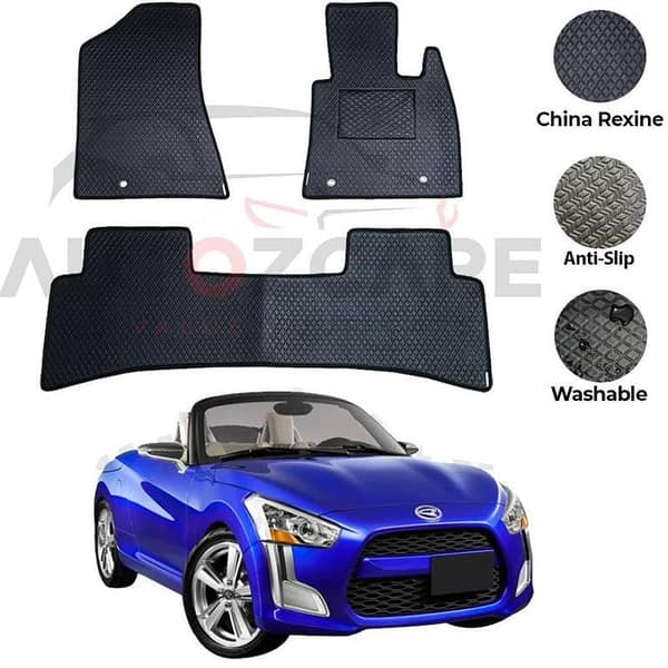 Daihatsu Copen China Rexine Floor Mat - Model 2014-2018