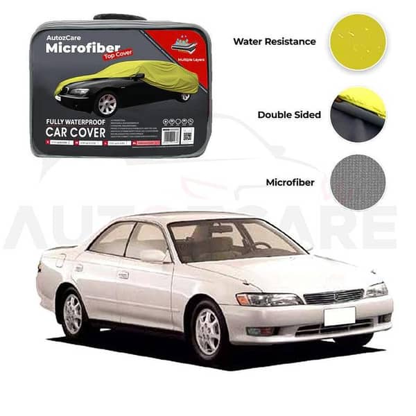 Toyota Mark11 Microfiber Car Cover for Models 1992-1995 - Durable and Waterproof