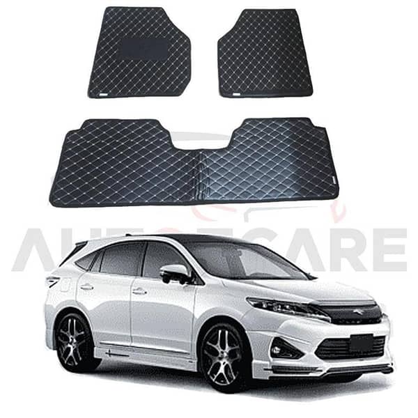 Toyota Harrier 7D Flat Floor Mats (Set of 5) for Models 2019-2022