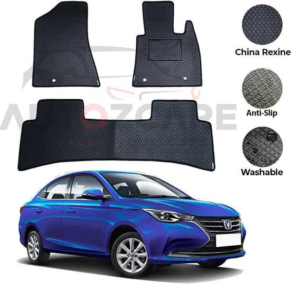Changan Alsvin 2021-2022 Rexine Floor Mats - Set of 3