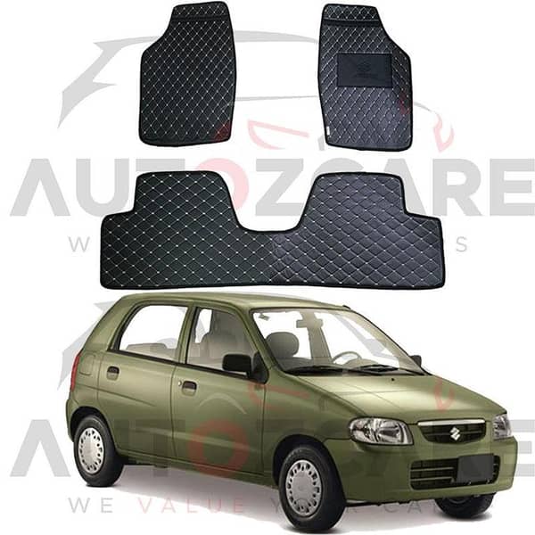 Suzuki Alto 7D Floor Mat ( Flat Style ) - Model 2000-2012