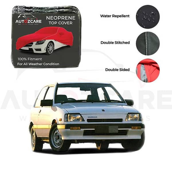 Suzuki Khyber Neoprene Car Top Cover for Model Years 1990 to 1999