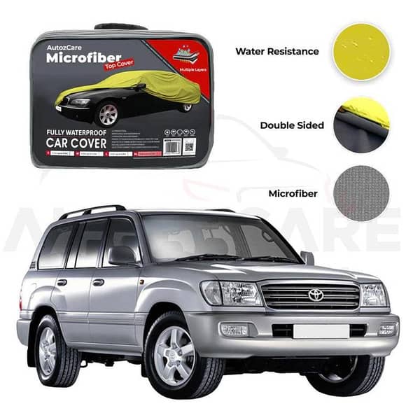Toyota Prado FJ100 Microfiber Car Cover (1998-2007) - Waterproof and Weather-Resistant