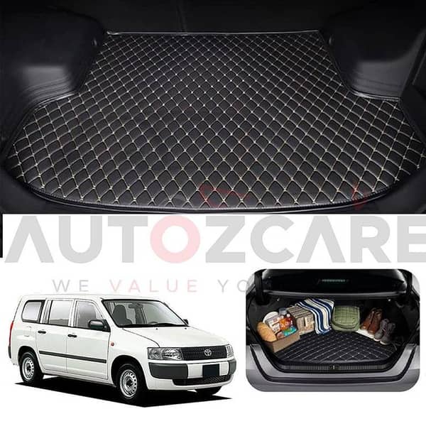 Toyota Probox 7D Custom Trunk Mat for 2002-2018 Models