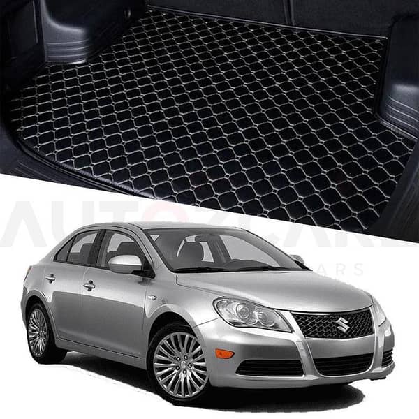 Suzuki Kizashi 7D Custom Car Trunk Mat - Model 2015-2018