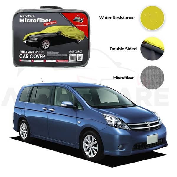 Toyota ISIS Microfiber Car Cover for Models 2004-2018 - Waterproof and Weather-Resistant