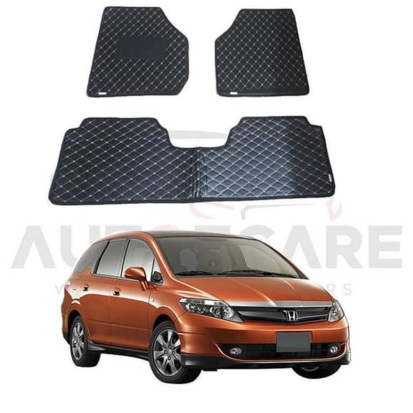 Honda Airwave 7D Floor Mat ( Flat Style ) 3PCS - Model 2005-2008
