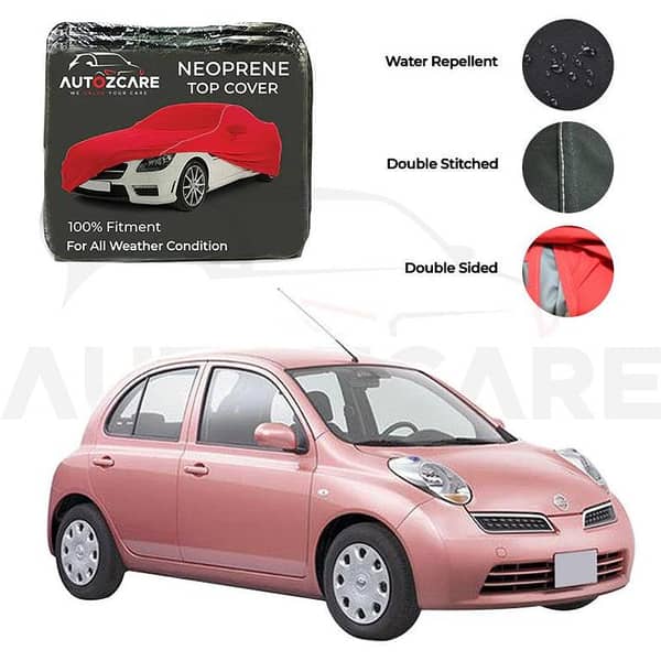 Nissan March Neoprene Car Cover for Models 2003 to 2010