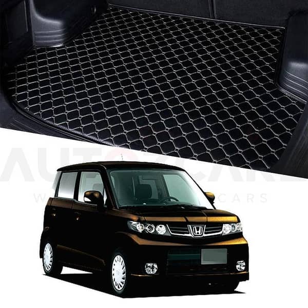 Honda Zest Spark 7D Custom Car Trunk Mat - Model 2008 - 2011
