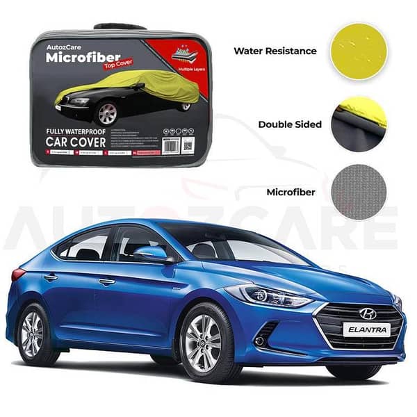 Hyundai Elantra Microfiber Car Cover - 2017 to 2023 Models