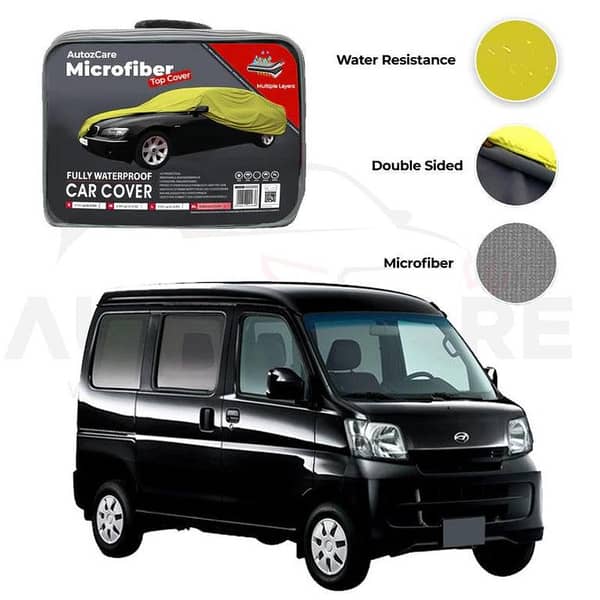 Daihatsu Hijet Microfiber Car Cover for 2010-2014 Models - Waterproof and Weather-Resistant