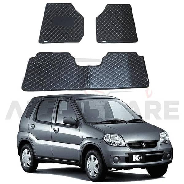 Suzuki Kei 7D Floor Mat ( Flat Style ) - Model 1998-2008
