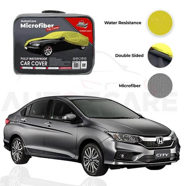 Honda City Microfiber Car Cover - Waterproof Protection for Models 2009-2021