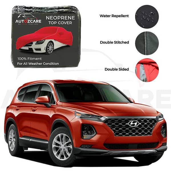 Hyundai Santa Fe Neoprene Car Top Cover for 2019-2025 Models