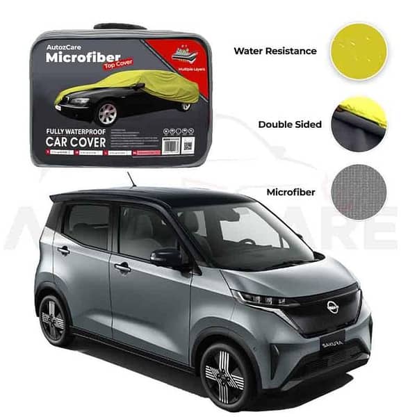 Nissan Sakura Microfiber Car Cover for 2022-2025 Models - Waterproof and Weather-Resistant