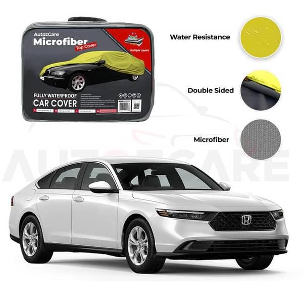 Honda Accord Microfiber Car Cover (2019 - 2025) - Waterproof and Weather-Resistant