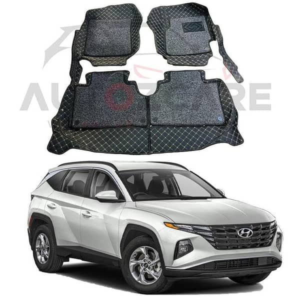 Hyundai Tucson 9D Custom Floor Mat - Model 2020-2025