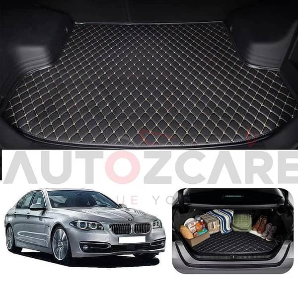 BMW 520/530 7D Custom Car Trunk Mat - Model 2011-2017