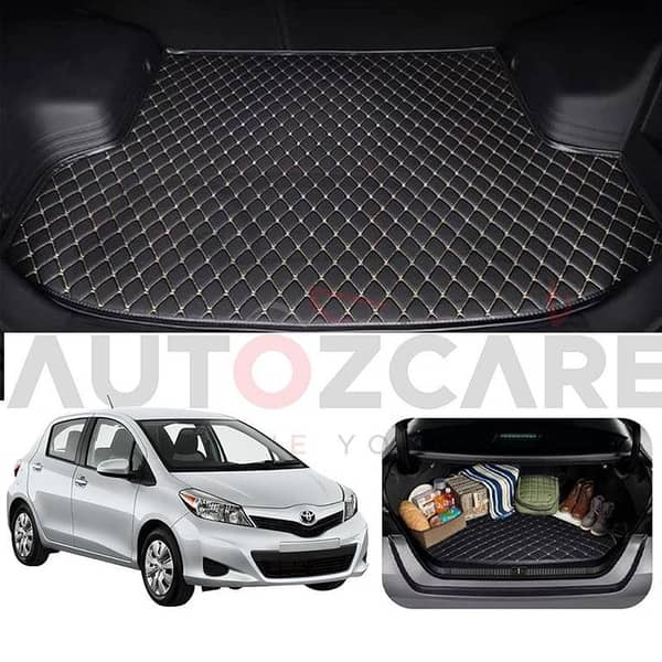 Toyota Vitz 7D Custom Trunk Mat for 2021-2025 Models