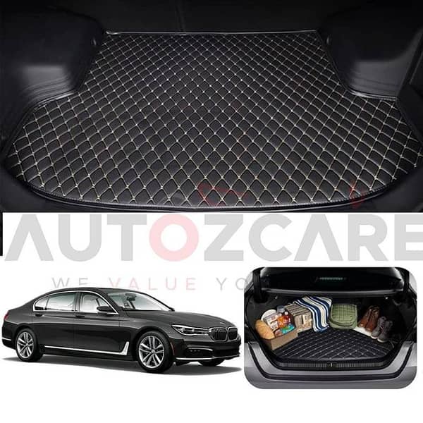 BMW 7 Series 7D Custom Car Trunk Mat - Model 2016-2022