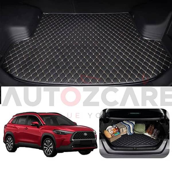 Toyota Corolla Cross 7D Custom Car Trunk Mat - Model 2020-2025