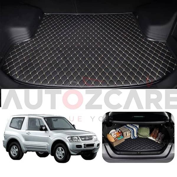 BMW X5 Series 7D Custom Car Trunk Mat - Model 1999-2006