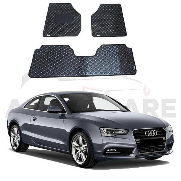Audi A5 7D Floor Mat ( Flat Style ) 4PCS - Model 2007-2016