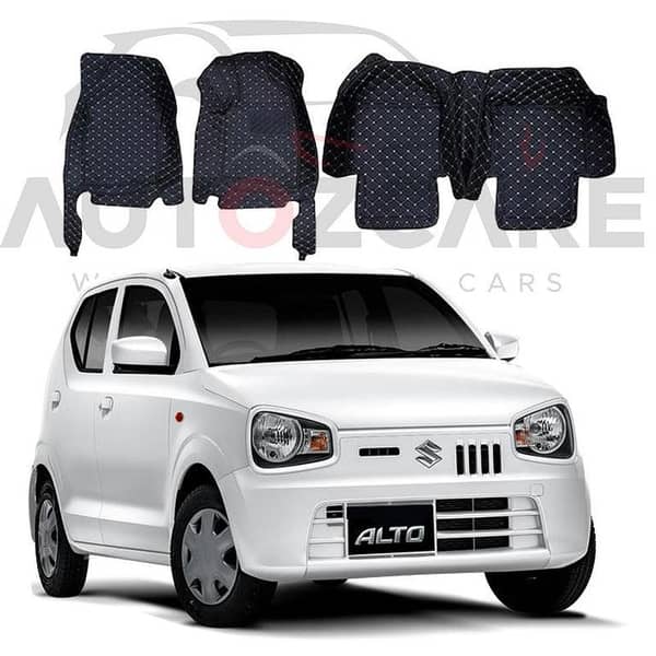 Suzuki Alto 2019-2025 Custom 7D Floor Mats