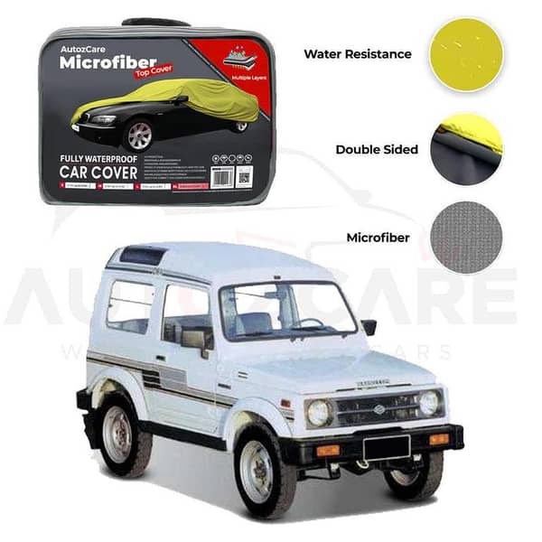 Suzuki Potohar Microfiber Car Cover for Models 1985-2003