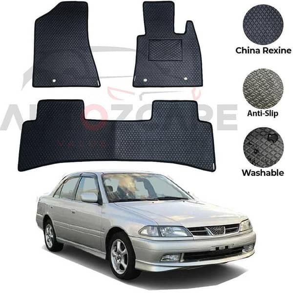 Toyota Corona China Rexine Floor Mat 3PCS - Model 1998-2001